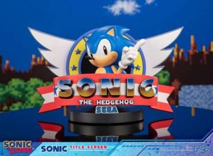 Sonic the Hedgehog Statue Sonic Title Screen 21 cm – Bild 9