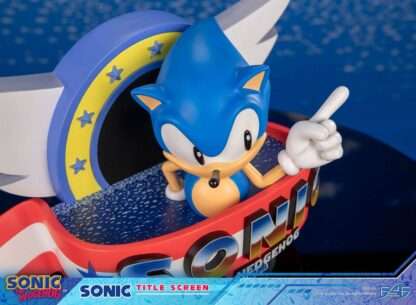 Sonic the Hedgehog Statue Sonic Title Screen 21 cm – Bild 11
