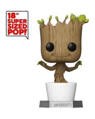 Guardians of the Galaxy Super Sized POP! Marvel Vinyl Figur Dancing Groot 46 cm