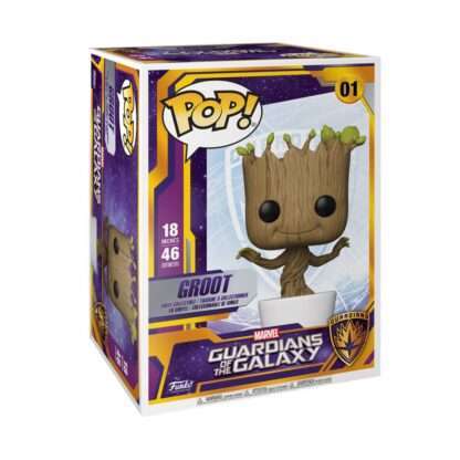 Guardians of the Galaxy Super Sized POP! Marvel Vinyl Figur Dancing Groot 46 cm – Bild 2
