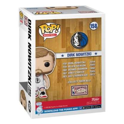 NBA Legends POP! Sports Vinyl Figur Dirk Nowitzki (2019) 9 cm – Bild 3
