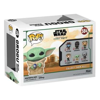 Star Wars The Book of Boba Fett POP! TV Vinyl Figur Grogu w/armor 9 cm – Bild 3