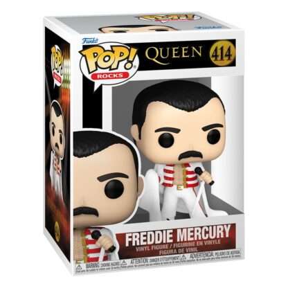 Queen POP! Rocks Vinyl Figur Freddie Mercury with Cape 9 cm - Beschädigte Verpackung – Bild 2
