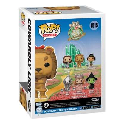 Der Zauberer von Oz POP! Movies Vinyl Figur Cowardly Lion w/CH(FL) 9 cm Sortiment (6) – Bild 2