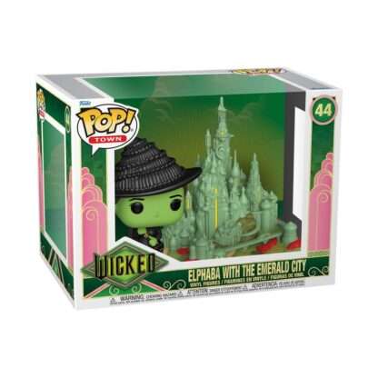 Wicked POP! Town Vinyl Figur Elphaba with the Emerald City 9 cm – Bild 2