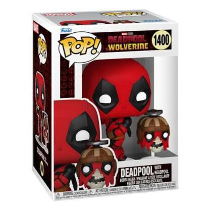 Deadpool 3 POP & Buddy! Vinyl Figur Deadpool w/Headpool 9 cm – Bild 2