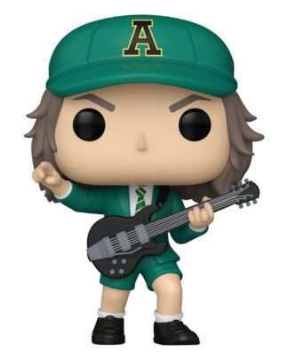 AC/DC POP! Rocks Vinyl Figur Angus Young(Green) 9 cm - Beschädigte Verpackung