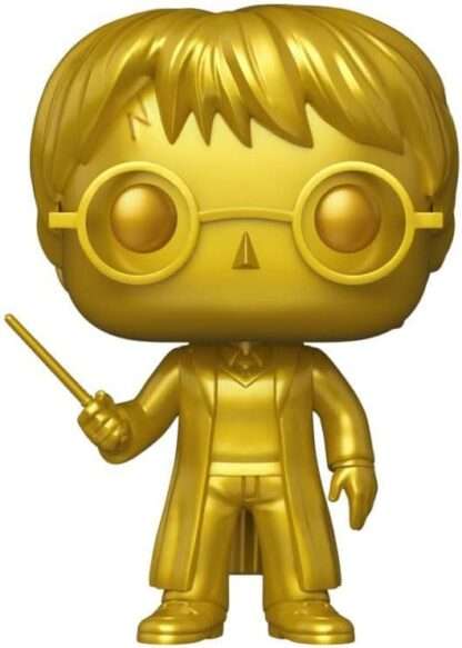Harry Potter POP! Movies Vinyl Figur Gold Harry Potter *Exclusive Version* 9 cm