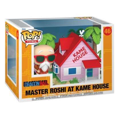 Dragon Ball POP! Town Vinyl Figur Kame House w/Master Roshi 9 cm - Beschädigte Verpackung – Bild 2