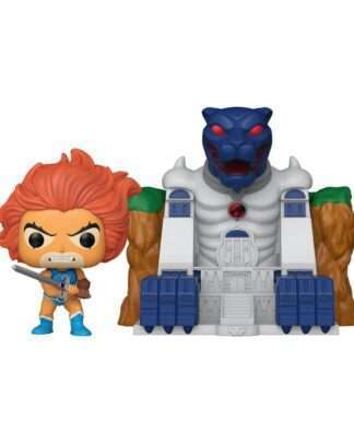 Thundercats POP! Town Vinyl Figur Lion-O with Cat's Lair 9 cm