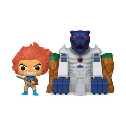 Thundercats POP! Town Vinyl Figur Lion-O with Cat's Lair 9 cm