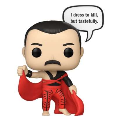 Queen POP! Rocks Vinyl Figur Freddie Mercury (I Dress to Kill) 9 cm - Beschädigte Verpackung