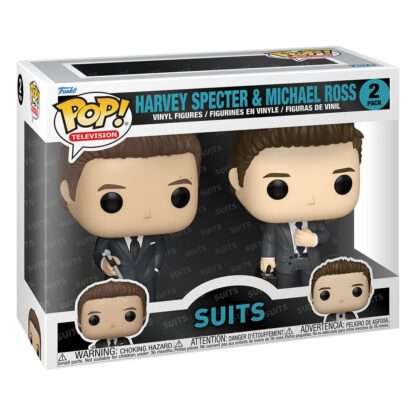 Suits POP! Vinyl Figuren 2er-Pack Harvey&Michael 9 cm – Bild 2
