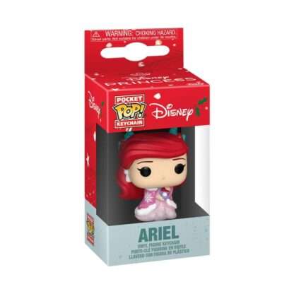 Disney Princess POP! Vinyl Schlüsselanhänger 4 cm Holiday Ariel Display (12) – Bild 2