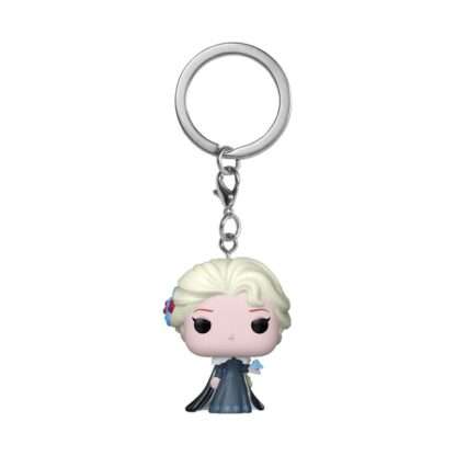 Disney Princess POP! Vinyl Schlüsselanhänger 4 cm Holiday Elsa Display (12)