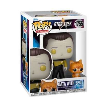 Star Trek POP!&Buddy TV Vinyl Figur STNXTGen- Data w/spot 9 cm – Bild 2