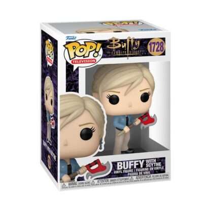 Buffy - Im Bann der Dämonen POP! TV Vinyl Figur Buffy w/Scythe 9 cm – Bild 2