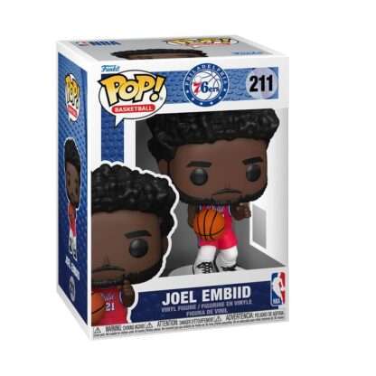 NBA Legends POP! Sports Vinyl Figur 76ers- Joel Embiid 9 cm – Bild 2