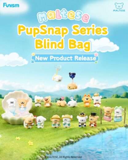 Maltese PupSnap Blind Bag Minifiguren 3 cm Sortiment (16)