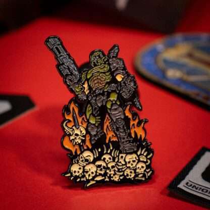Doom Eternal Ansteck-Pin Doom Guy Limited Edition – Bild 2