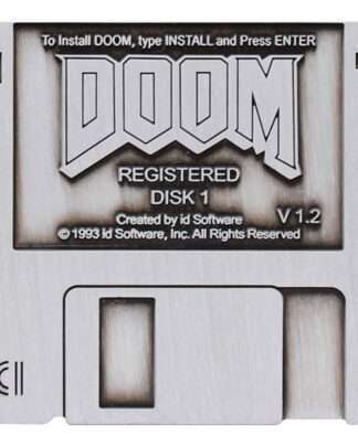 Doom Ansteck-Pin Floppy Disk Limited Edition
