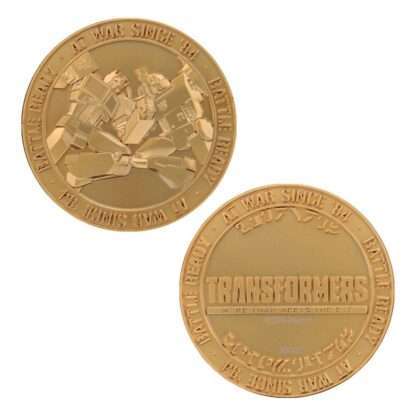 Transformers Sammelmünze 40th Anniversary 24k Gold Plated Edition 4 cm – Bild 5