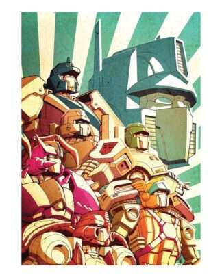 Transformers Kunstdruck Optimus Prime Limited Edition 42 x 30 cm