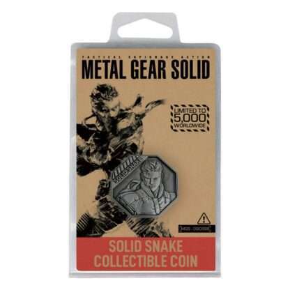 Metal Gear Solid Sammelmünze Solid Snake Limited Edition – Bild 5