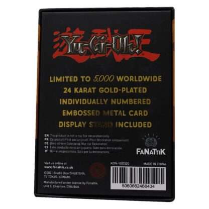 Yu-Gi-Oh! Replik Karte Marshmallon (vergoldet) – Bild 3