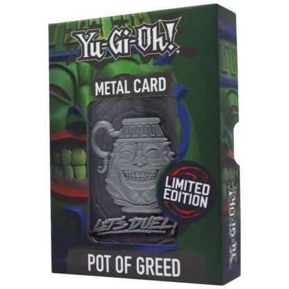 Yu-Gi-Oh! Replik Karte Pot of Greed Limited Edition – Bild 2