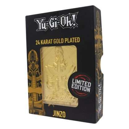 Yu-Gi-Oh! Metallbarren Jinzo Limited Edition (vergoldet) – Bild 2