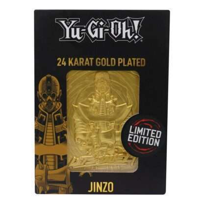 Yu-Gi-Oh! Metallbarren Jinzo Limited Edition (vergoldet) – Bild 4
