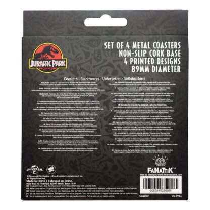 Jurassic Park Untersetzer 4er-Pack – Bild 3