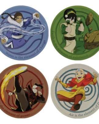 Avatar Der Herr der Elemente Untersetzer 4er-Pack
