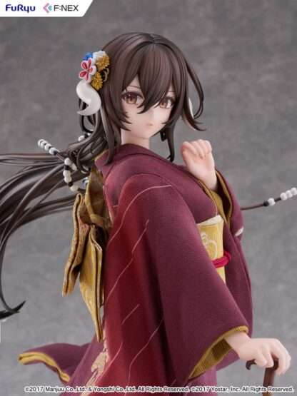 Azur Lane F:Nex PVC Statue 1/4 Mikasa blue flower komachi Ver. Japanese Doll 43 cm – Bild 4