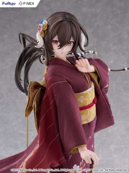Azur Lane F:Nex PVC Statue 1/4 Mikasa blue flower komachi Ver. Japanese Doll 43 cm – Bild 5