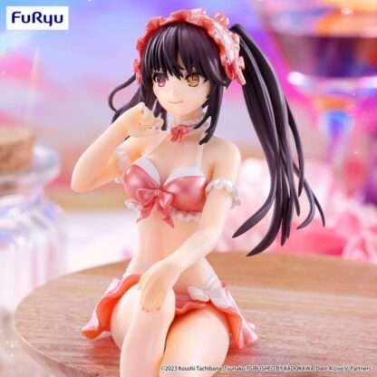 Date A Live V Noodle Stopper PVC Statue Kurumi Tokisaki Swimsuit Pastel Red Color Ver. 15 cm – Bild 4
