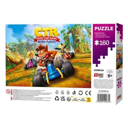 Crash Bandicoot Kids Puzzle Team Racing Nitro-Fueled (160 Teile) – Bild 2