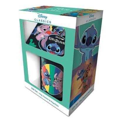 Lilo & Stitch Tasse, Untersetzer und Schlüsselanhänger You´re my Fave