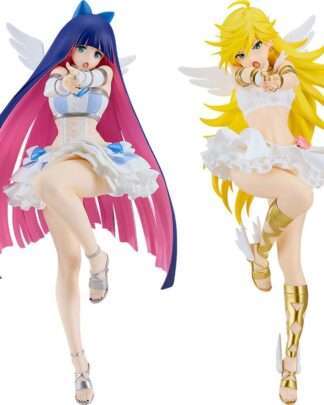 Panty & Stocking with Garterbelt Pop Up Parade PVC Statue 2er-Pack Panty & Stocking Set: Repent Ver. L Size 21 cm