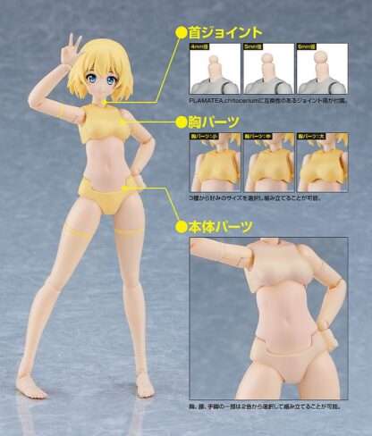 Original Character Modellbausatz PLAMATEA Muse Body: Ichika B Type 15 cm – Bild 6