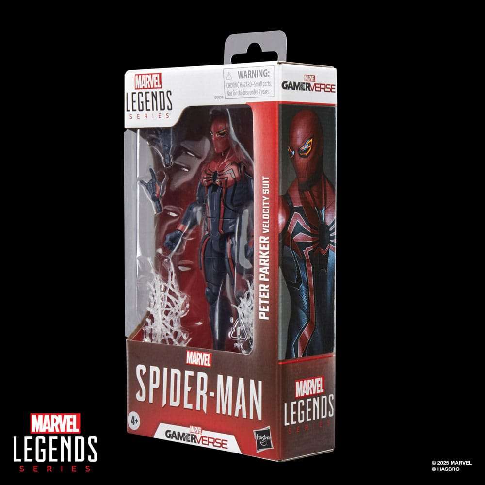 Spider-Man Marvel Legends Gamerverse Actionfigur Peter Parker Velocity Suit 15 cm – Bild 3