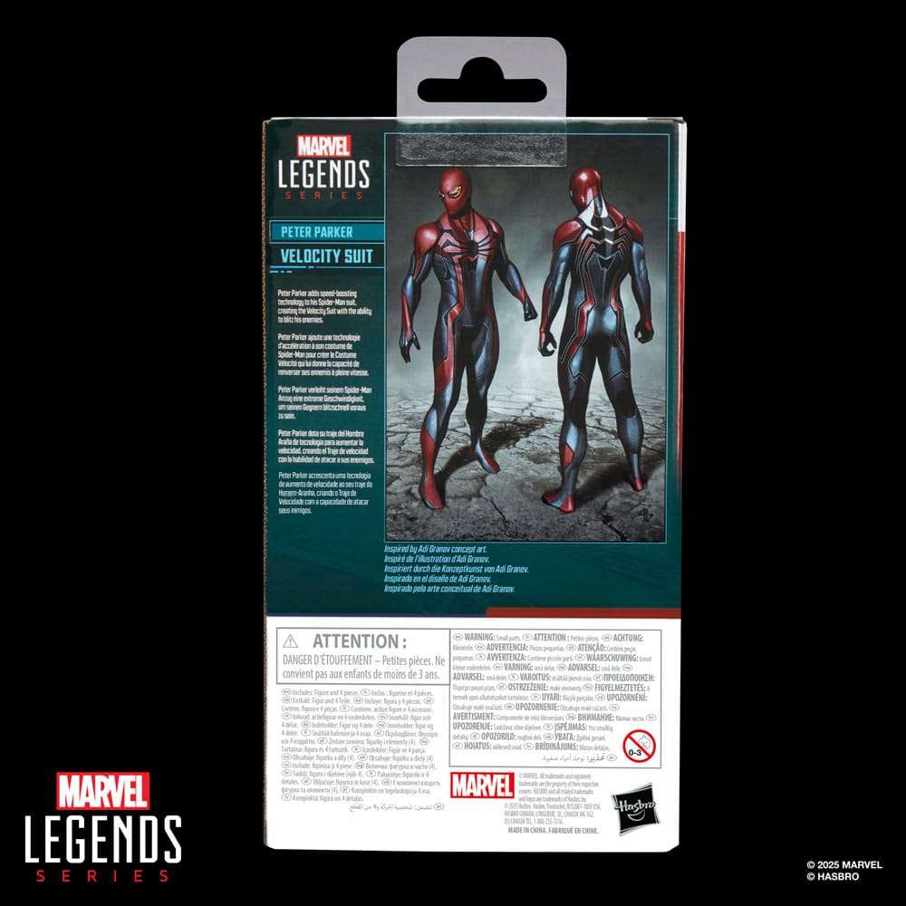 Spider-Man Marvel Legends Gamerverse Actionfigur Peter Parker Velocity Suit 15 cm – Bild 4