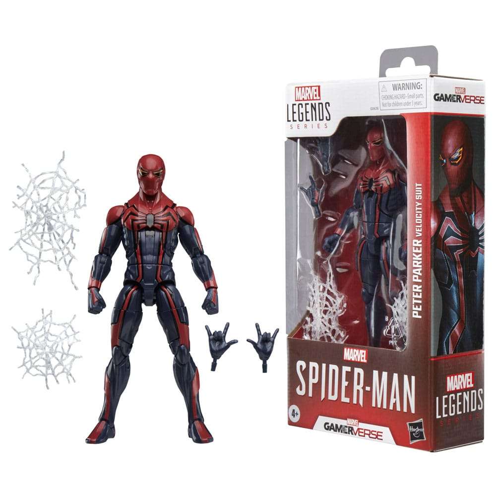 Spider-Man Marvel Legends Gamerverse Actionfigur Peter Parker Velocity Suit 15 cm – Bild 12