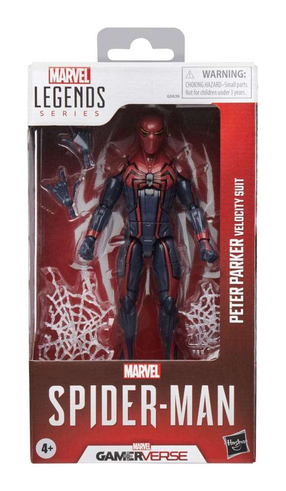 Spider-Man Marvel Legends Gamerverse Actionfigur Peter Parker Velocity Suit 15 cm – Bild 13