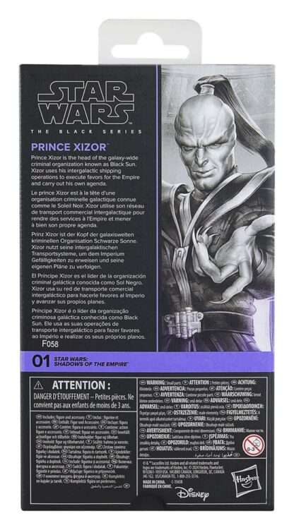 Star Wars: Shadows of the Empire Black Series Actionfigur Prince Xizor 15 cm – Bild 7