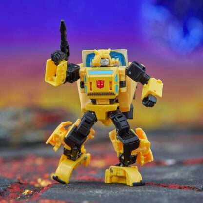 Transformers Generations Legacy United Deluxe Class Actionfigur Origin Bumblebee 14 cm – Bild 4