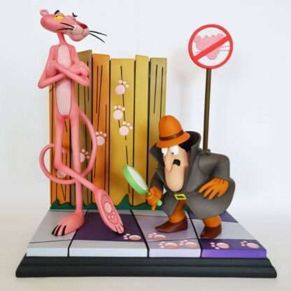 Der rosarote Panther Statue Pink Panther & The Inspector 41 cm – Bild 2