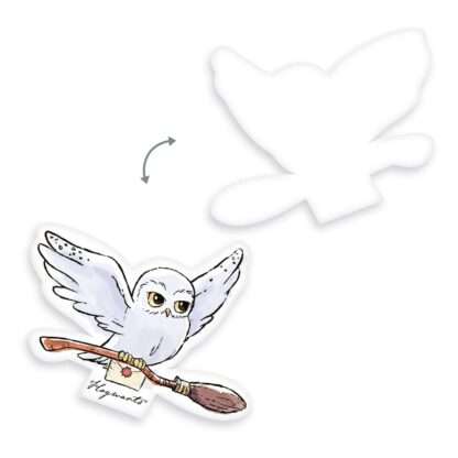 Harry Potter Dekokissen Hedwig Flying 38 cm
