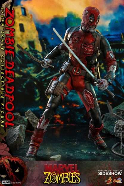 Marvel Zombies Comic Masterpiece Actionfigur 1/6 Zombie Deadpool 31 cm – Bild 9